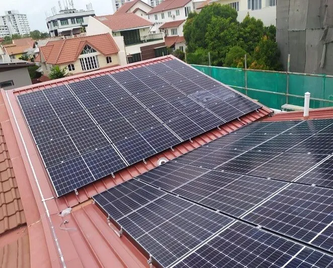 Solar Home Lucky Crescent solar panel