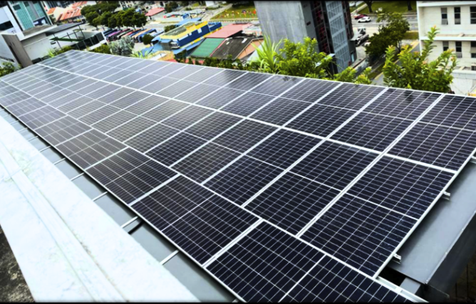 Jalan Lembah Kallang Solar Panels