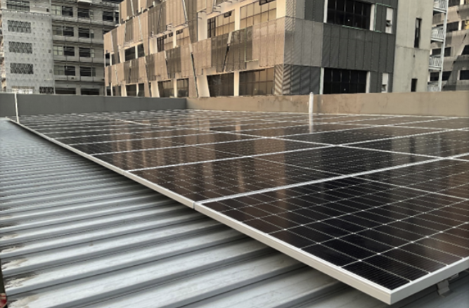 Lavender Street - Factory Building Solar Panels