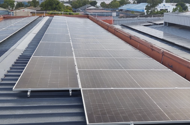 Kian Teck Drive Solar Panels